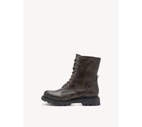 Tamaris Damenstiefel Cigar Leder Braun (Schlamm) Größe 40