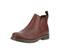 Stiefelette BUGATTI "bugatti Stiefelette Leder", Damen, Gr. 45, dunkelbraun, Leder, Schuhe Stiefelette (93775252-45) dunkelbraun