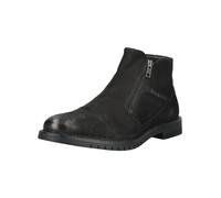 Stiefelette BUGATTI "bugatti Stiefelette Nubukleder", Damen, Gr. 44, schwarz, Nubukleder, Schuhe Stiefelette (32289544-44) schwarz