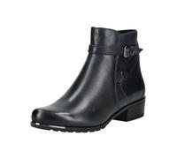 Stiefelette CAPRICE "Caprice Stiefelette Leder", Damen, Gr. 36, blau (ocean), Leder, casual, Schuhe (81282105-36) ocean