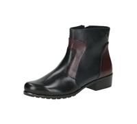 CAPRICE Damen Stiefeletten mit Absatz aus Leder mit Reißverschluss, Mehrfarbig (Multi Nappa), 38.5 EU