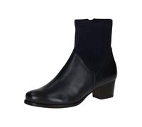 Stiefelette CAPRICE "Caprice Stiefelette Leder/Textil", Damen, Gr. 37,5, ocean, Leder, Textil, Schuhe Stiefelette (31652607-37,5) ocean