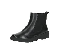 Stiefelette CAPRICE "Caprice Stiefelette Leder/Textil", Damen, Gr. 38, schwarz, Leder, Textil, Schuhe Stiefelette (45533563-38) schwarz