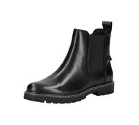 CAPRICE Damen Stiefeletten mit Reißverschluss Wechselfußbett, Schwarz (Black Nappa), 39 EU