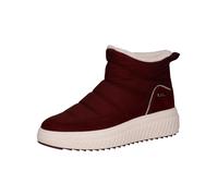 Stiefelette CAPRICE "Caprice Stiefelette Leder/Textil", Damen, Gr. 40, bordeaux, Leder, Textil, Schuhe Stiefelette (81608425-40) bordeaux