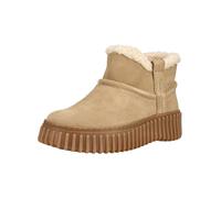 Clarks Originals Stiefelette Damen Torhill Warm Veloursleder Beige Gr. 40