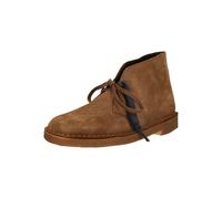 Stiefelette CLARKS "Desert Boot Cola Suede", Herren, Gr. 42,5, braun, Schuhe Stiefelette, mit toller Dämpfung (25608825-42,5) braun