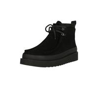 Stiefelette CLARKS "Wallabee FTR2 High", Herren, Gr. 42,5, schwarz, Synthetik, Schuhe Stiefelette, mit Contour-Cushion-Fußbett (70328662-42,5) schwarz