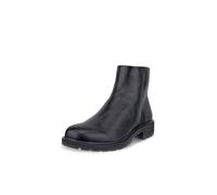 Stiefelette ECCO "ECCO METROPOLE VIENNA", Damen, Gr. 38, schwarz, Leder, Basic, Schuhe Stiefelette, Stiefelette, Boots in cleaner Optik, waterproof-Ausstattung (68092006-38) schwarz
