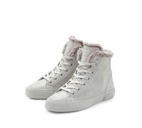 Stiefelette ELBSAND, Damen, Gr. 39, hellgrau, Obermaterial: 94% Lederimitat, 6% Textilmaterial. Decksohle: 100% Textilmaterial. Futter: 100% Textilmaterial. Laufsohle: 100% Synthetik, unifarben, used,