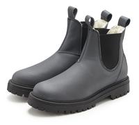 Stiefelette ELBSAND, Damen, Gr. 36, grau (anthrazit), Obermaterial: 100% Rindsleder. Futter: 50% Polyacryl, 50% Polyester. Decksohle: 100% Textilmaterial. Laufsohle: 100% Synthetik, unifarben, modisch