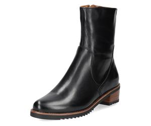 Stiefelette EVERYBODY "Everybody Stiefelette Glattleder", Damen, Gr. 40, schwarz, Glattleder, Schuhe Stiefelette (18114216-40) schwarz