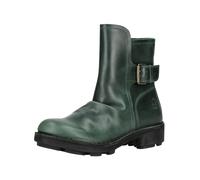 Stiefelette FLY LONDON "Fly London Stiefelette Leder", Damen, Gr. 37, blau (petrol), Leder, Schuhe Stiefelette (68358616-37)