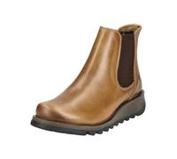 FLY London Damen Salv Chelsea Boots, Braun Camel 002, 39 EU