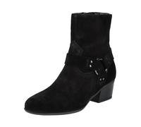 Stiefelette GABOR COMFORT "Gabor Comfort Stiefelette Leder", Damen, Gr. 39, schwarz, Leder, Schuhe Stiefelette (68510813-39) schwarz