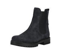 Stiefelette GABOR COMFORT "Gabor Comfort Stiefelette Nubukleder/Textil", Damen, Gr. 39, blau (dunkelblau), Nubukleder, Textil, Schuhe Stiefelette (89046335-39) dunkelblau
