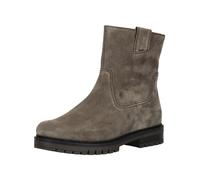 Stiefelette GABOR COMFORT "Gabor Comfort Stiefelette Veloursleder", Damen, Gr. 39, grau, Veloursleder, Schuhe Stiefelette (89261240-39)