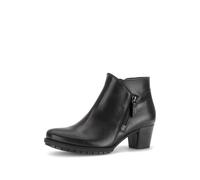 Stiefelette GABOR, Damen, Gr. 37,5, schwarz, Kalbsleder, unifarben, Schuhe Stiefelette, Blockabsatz, Ankleboots (60392738-37,5) schwarz