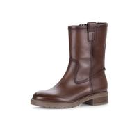 Stiefelette GABOR, Damen, Gr. 40, wärmend, braun used, Kalbsleder, unifarben, Schuhe Stiefelette, Blockabsatz, Kurzstiefel in Komfortweite H (= sehr weit) (64798369-40) braun used