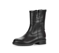 Stiefelette GABOR, Damen, Gr. 40, wärmend, schwarz, Kalbsleder, unifarben, Schuhe Stiefelette, Blockabsatz, Kurzstiefel in Komfortweite H (= sehr weit) (58763057-40) schwarz