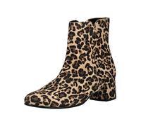 Stiefelette GABOR "Gabor Stiefelette Leder", Damen, Gr. 38, leopard, Leder, Schuhe Stiefelette (29687506-38) leopard