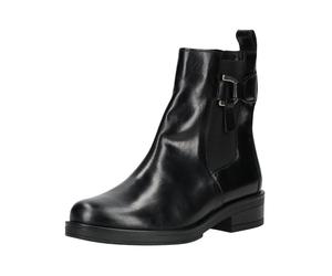Stiefelette GABOR "Gabor Stiefelette Leder/Textil", Damen, Gr. 40, schwarz, Leder, Textil, Schuhe Stiefelette (85424437-40) schwarz