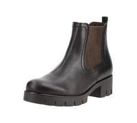 Stiefelette GABOR "Gabor Stiefelette Leder/Textil", Damen, Gr. 41, braun (moro), Schuhe Stiefelette (73778140-41) moro