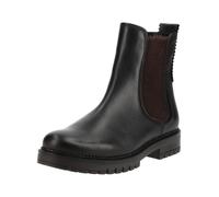 Stiefelette GABOR "Gabor Stiefelette Leder/Textil", Damen, Gr. 42,5, schwarz (moro), Schuhe Stiefelette (98797910-42,5) moro