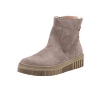 Stiefelette GABOR "Gabor Stiefelette Veloursleder", Damen, Gr. 38, beige (taupe), Veloursleder, Schuhe Stiefelette (14889124-38) taupe