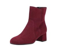 Stiefelette GABOR "Gabor Stiefelette Veloursleder", Damen, Gr. 38, bordeaux, Veloursleder, Schuhe Stiefelette (33390230-38) bordeaux
