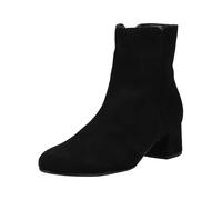 Stiefelette GABOR "Gabor Stiefelette Veloursleder", Damen, Gr. 38, schwarz, Veloursleder, Schuhe Stiefelette (39217118-38) schwarz