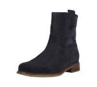 Stiefelette GABOR "Gabor Stiefelette Veloursleder", Damen, Gr. 40, blau (dunkelblau), Veloursleder, Schuhe Stiefelette (62389467-40) dunkelblau