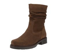 Stiefelette GABOR "Gabor Stiefelette Veloursleder", Damen, Gr. 42,5, braun (whisky), Schuhe Stiefelette (37133569-42,5) whisky