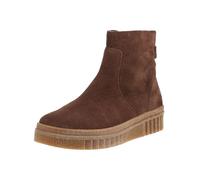Stiefelette GABOR "Gabor Stiefelette Veloursleder", Damen, Gr. 42, braun (cacao), Schuhe Stiefelette (39656002-42) cacao