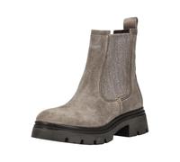 Gabor Chelseaboots 71.850 Damen Veloursleder, elastischer Einsatz, Best Fitting, Grau 38
