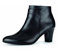 Stiefelette GABOR "Nizza", Damen, Gr. 41, schwarz, Nappaleder, unifarben, Schuhe Stiefelette, mit Innenreißverschluss (62193109-41) schwarz