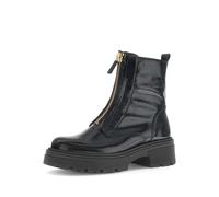 Stiefelette GABOR "Sportliche Stiefelette Lackleder", Damen, Gr. 40,5, schwarz, Schuhe Stiefelette (20506848-40,5) schwarz