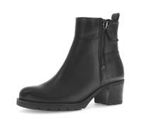 Gabor Damen Schnürstiefeletten, Frauen Stiefeletten,uebergangsschuhe,uebergangsstiefel,reißverschluss,Boots,schwarz (Micro),38.5 EU / 5.5 UK