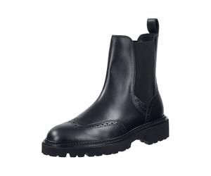 Stiefelette GANT "Gant Stiefelette Lederimitat/Textil", Damen, Gr. 39, schwarz, Lederimitat, Textil, Schuhe Stiefelette (98180665-39) schwarz