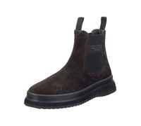 Stiefelette GANT "Gant Stiefelette Veloursleder/Textil", Herren, Gr. 45, braun (espresso), Textil, Veloursleder, Schuhe Stiefelette (43733145-45) espresso