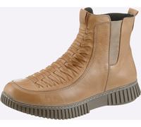 Stiefelette GEMINI, Damen, Gr. 36, beige (camel), Glattleder, Schuhe Stiefelette (50364416-36) camel