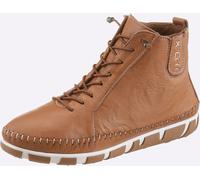 Stiefelette GEMINI, Damen, Gr. 36, braun (cognac), Glattleder, Schuhe Stiefelette (47335006-36) cognac