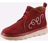 Stiefelette GEMINI, Damen, Gr. 36, kirsche, Nubukleder, Schuhe Stiefelette (61047819-36) kirsche