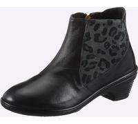 Stiefelette GEMINI, Damen, Gr. 36, schwarz, Glattleder, Schuhe Stiefelette (88525642-36) schwarz