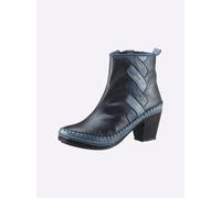 Stiefelette GEMINI, Damen, Gr. 37, blau (marine), Glattleder, Schuhe Stiefelette (68862800-37) marine