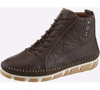Stiefelette GEMINI, Damen, Gr. 37, braun (schoko), Glattleder, Schuhe Stiefelette (81678151-37) schoko