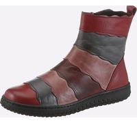 Stiefelette GEMINI, Damen, Gr. 37, rot, Glattleder, Schuhe Stiefelette (11094322-37) rot