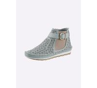 Stiefelette GEMINI Gr. 39, blau (taubenblau) Damen Schuhe Reißverschlussstiefeletten (29562945-39)