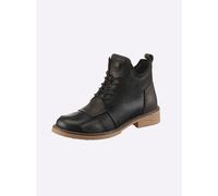 Stiefelette GEMINI, Damen, Gr. 39, schwarz, Glattleder, Schuhe Stiefelette (79893817-39) schwarz
