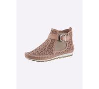 Stiefelette GEMINI, Damen, Gr. 41, rosa (altrosa), Glattleder, Schuhe Stiefelette (55702116-41) altrosa